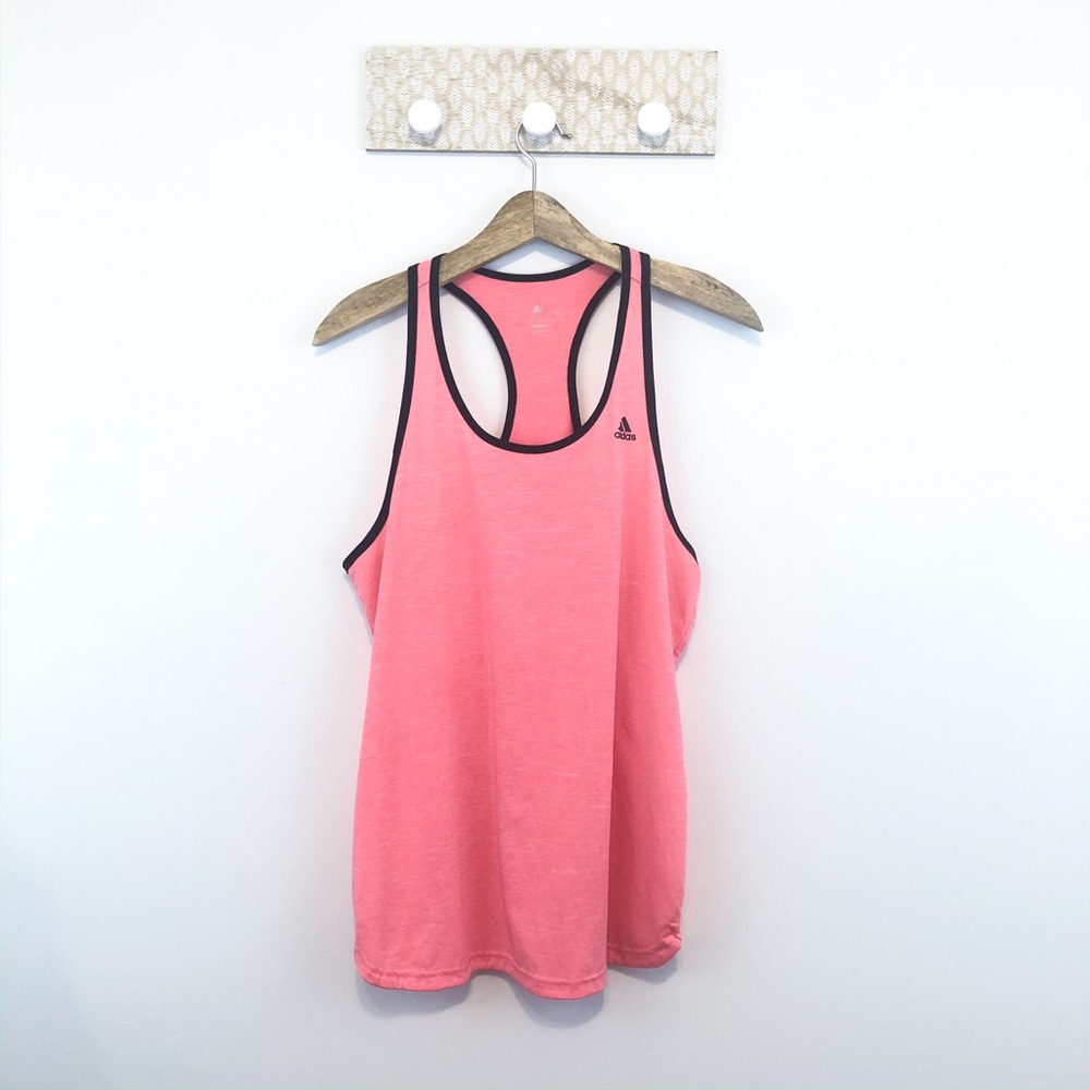 Adidas Racer back workout top size large